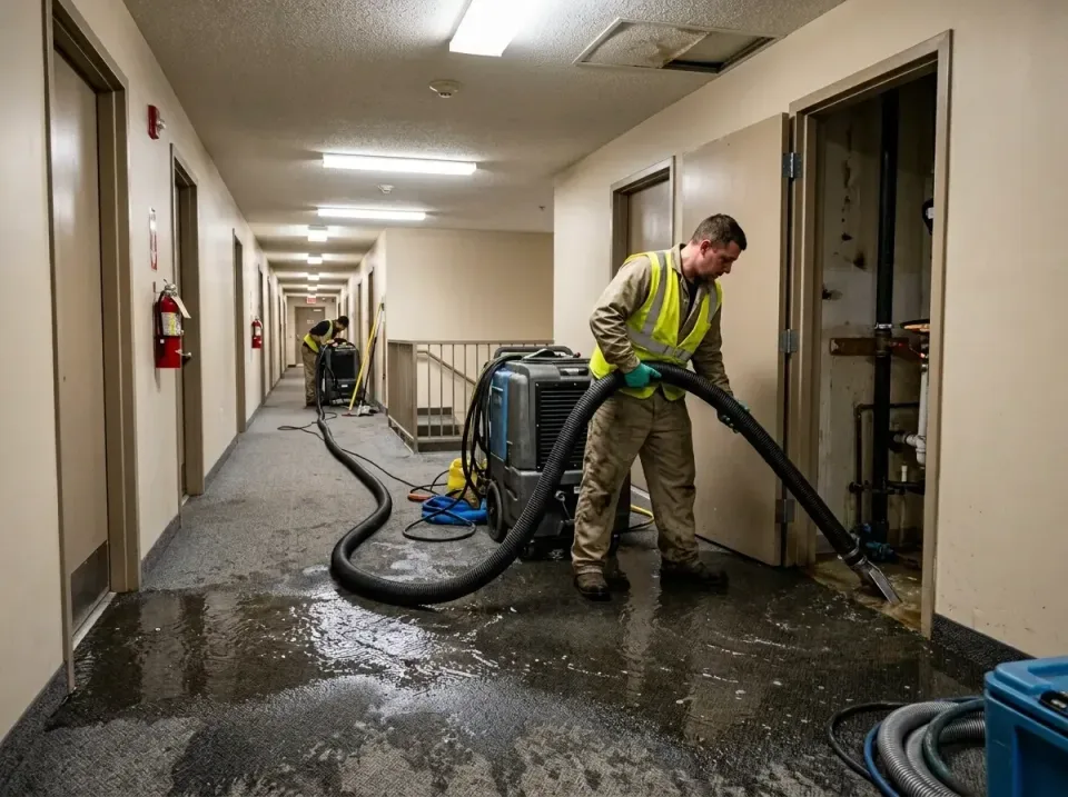 multi-unit-apartment-hallway-f-005 — frequently asked questions, Emergency Burst Pipe Water Extraction & Removal in Lake Kio…